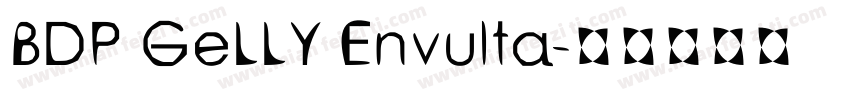 BDP GeLLY Envulta字体转换